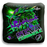 SEVA Cornhole - NightHawk - Retro - Set of 4 Cornhole bags