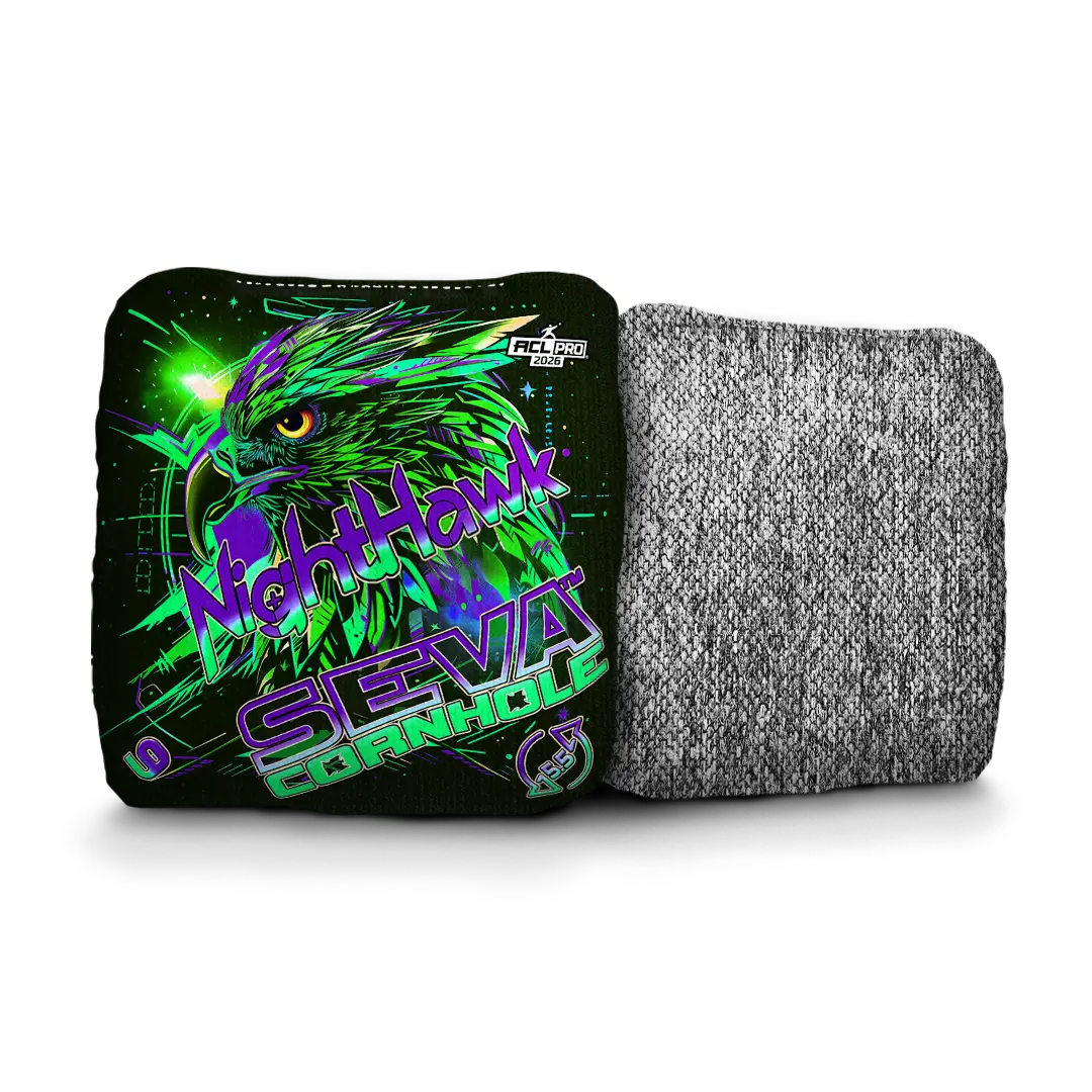SEVA Cornhole - NightHawk - Retro - Set of 4 Cornhole bags