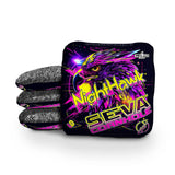SEVA Cornhole - NightHawk - Retro - Set of 4 Cornhole bags