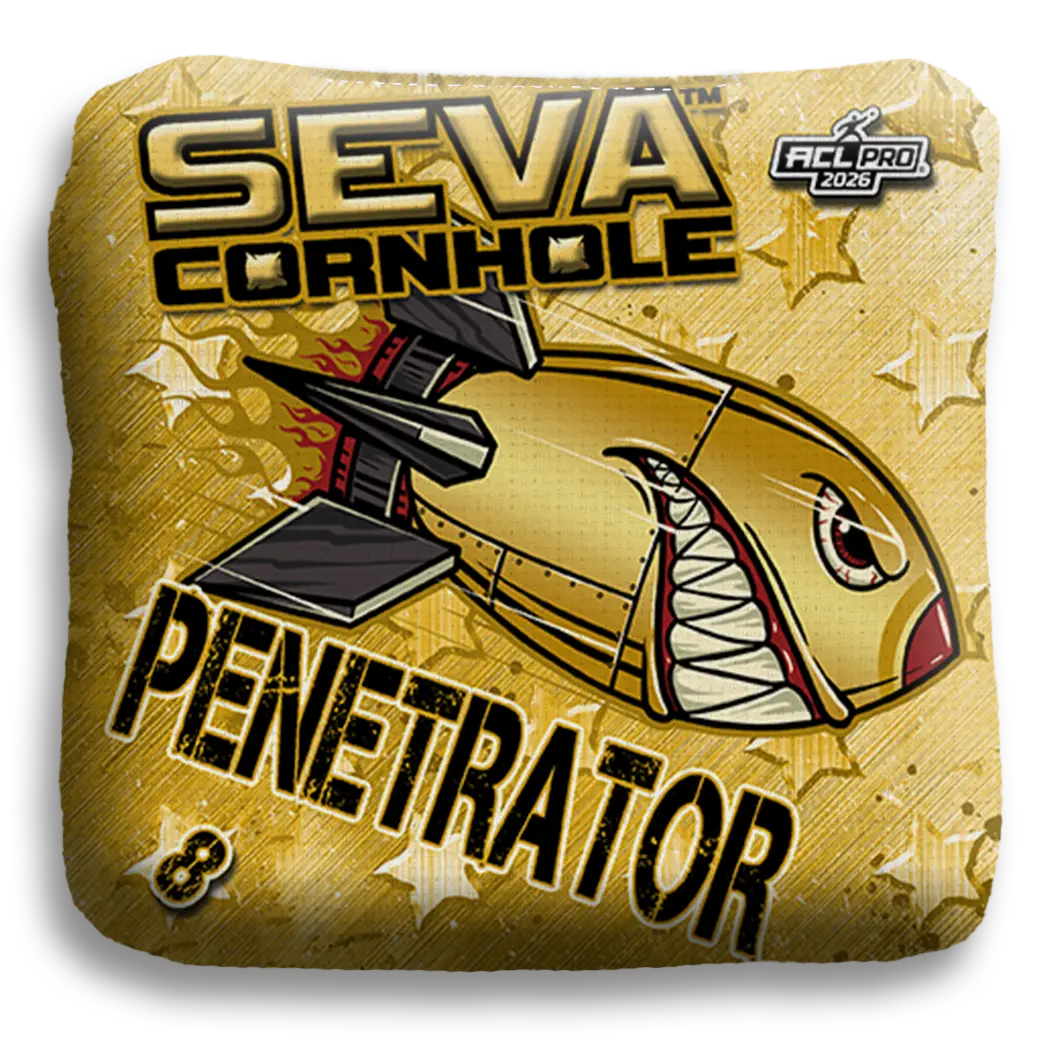 SEVA Cornhole - Penetrator - Bomb - Set of 4 Cornhole Bags