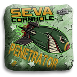 SEVA Cornhole - Penetrator - Bomb - Set of 4 Cornhole Bags