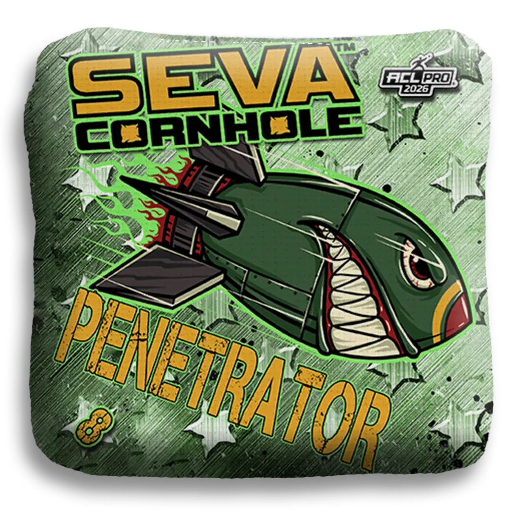 SEVA Cornhole - Penetrator - Bomb - Set of 4 Cornhole Bags