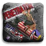 SEVA Cornhole - Penetrator - USA Salute - Set of 4 Cornhole Bags