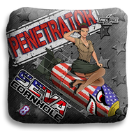 SEVA Cornhole - Penetrator - USA Salute - Set of 4 Cornhole Bags