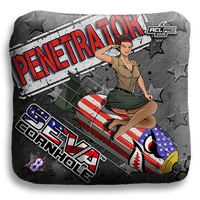 SEVA Cornhole - Penetrator - USA Salute - Set of 4 Cornhole Bags