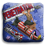 SEVA Cornhole - Penetrator - USA Salute - Set of 4 Cornhole Bags