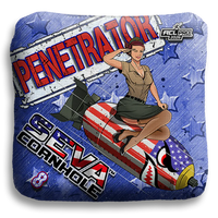 SEVA Cornhole - Penetrator - USA Salute - Set of 4 Cornhole Bags