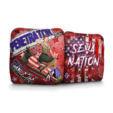 SEVA Cornhole - Penetrator - USA Salute - Set of 4 Cornhole Bags