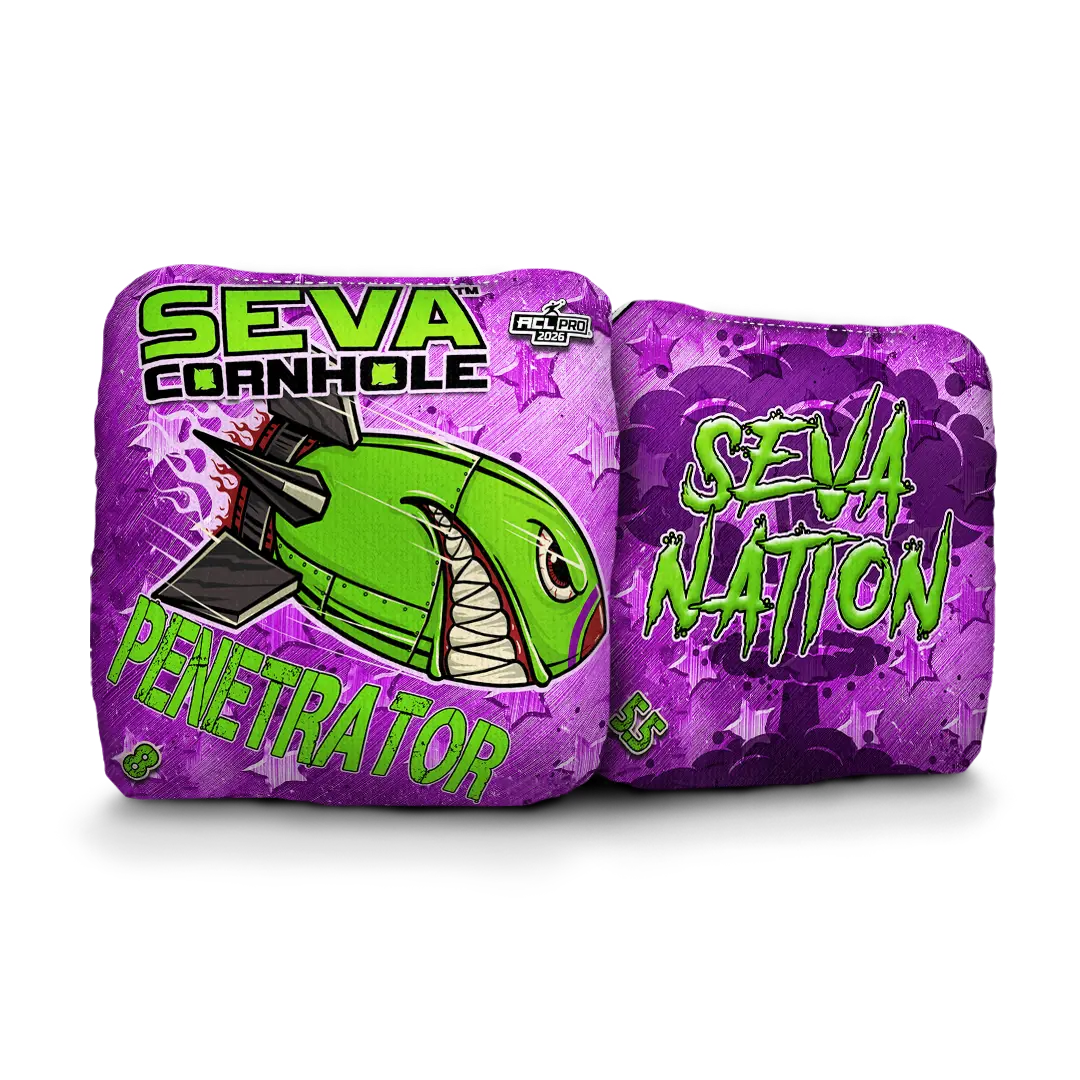 SEVA Cornhole - Penetrator - Bomb - Set of 4 Cornhole Bags