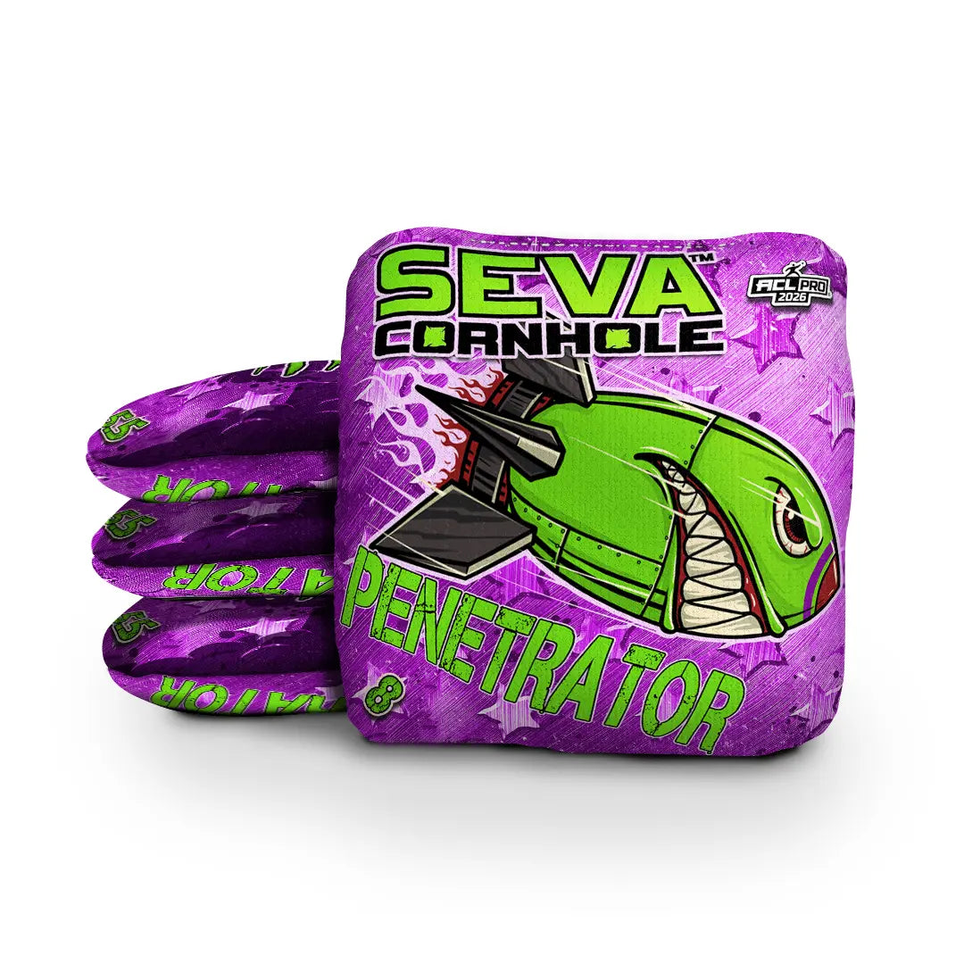 SEVA Cornhole - Penetrator - Bomb - Set of 4 Cornhole Bags