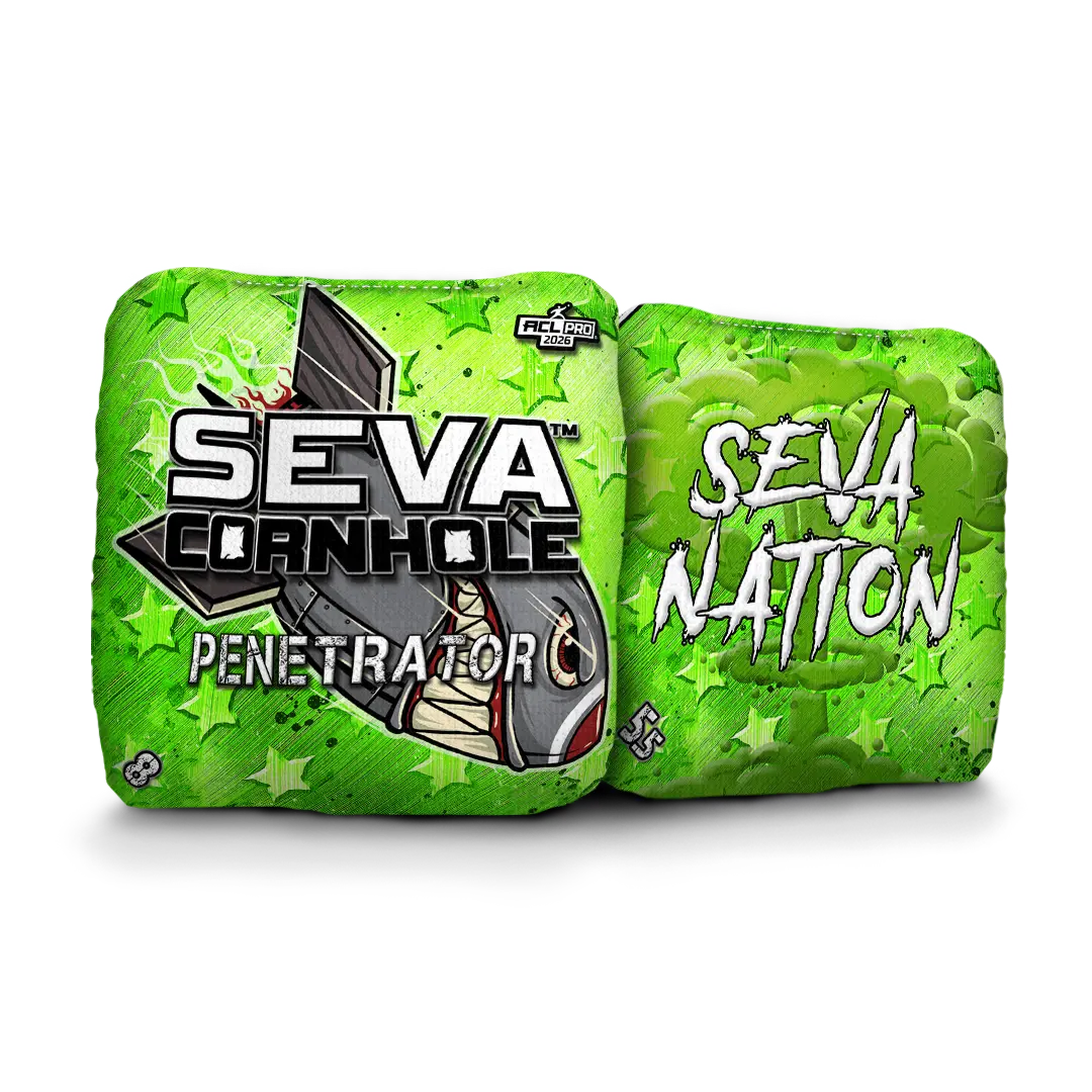 SEVA Cornhole - Penetrator - Bomb - Set of 4 Cornhole Bags