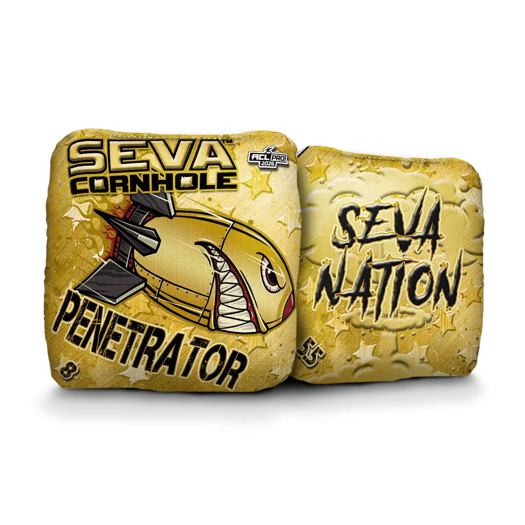 SEVA Cornhole - Penetrator - Bomb - Set of 4 Cornhole Bags