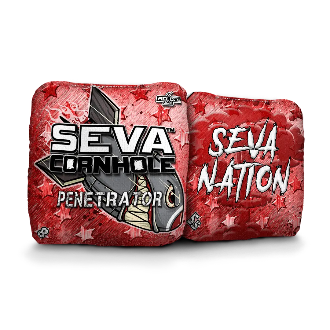 SEVA Cornhole - Penetrator - Bomb - Set of 4 Cornhole Bags