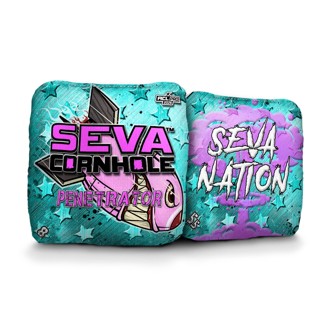 SEVA Cornhole - Penetrator - Bomb - Set of 4 Cornhole Bags