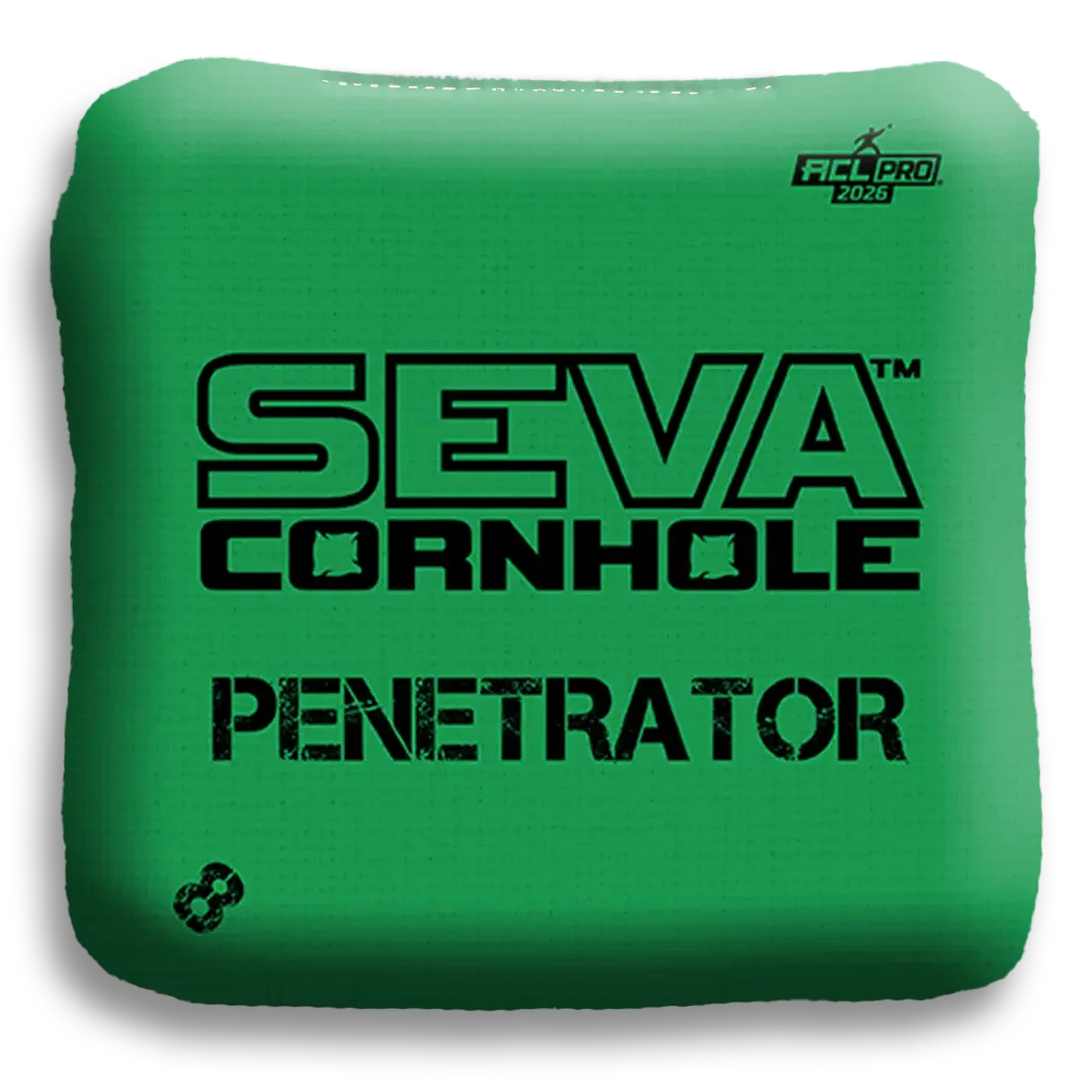 SEVA Cornhole - Penetrator - Broadcast Approved Edition - Set of 4 Cornhole bags