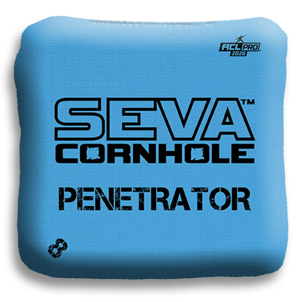 SEVA Cornhole - Penetrator - Broadcast Approved Edition - Set of 4 Cornhole bags