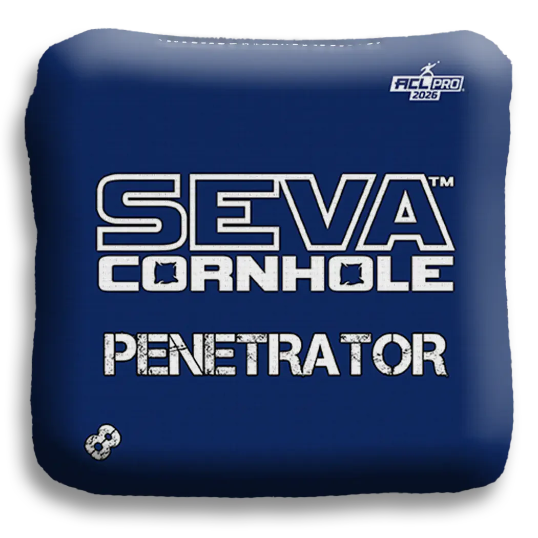 SEVA Cornhole - Penetrator - Broadcast Approved Edition - Set of 4 Cornhole bags