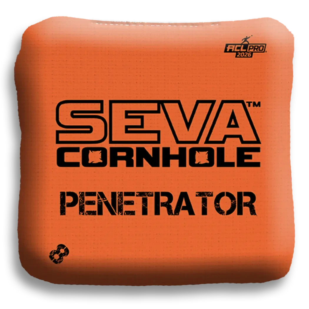 SEVA Cornhole - Penetrator - Broadcast Approved Edition - Set of 4 Cornhole bags