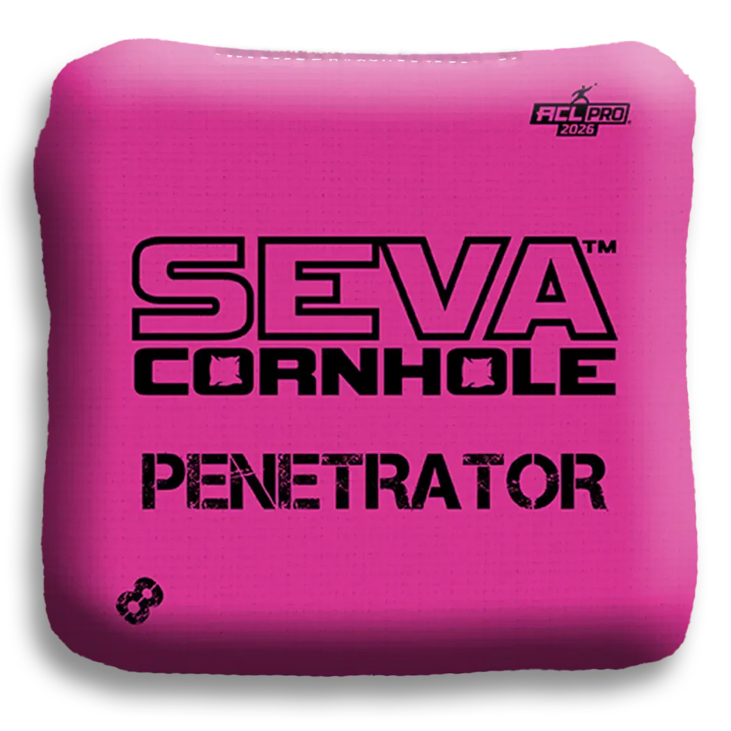 SEVA Cornhole - Penetrator - Broadcast Approved Edition - Set of 4 Cornhole bags