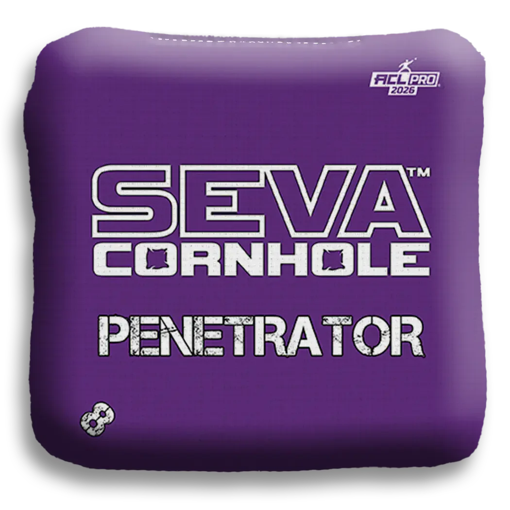 SEVA Cornhole - Penetrator - Broadcast Approved Edition - Set of 4 Cornhole bags
