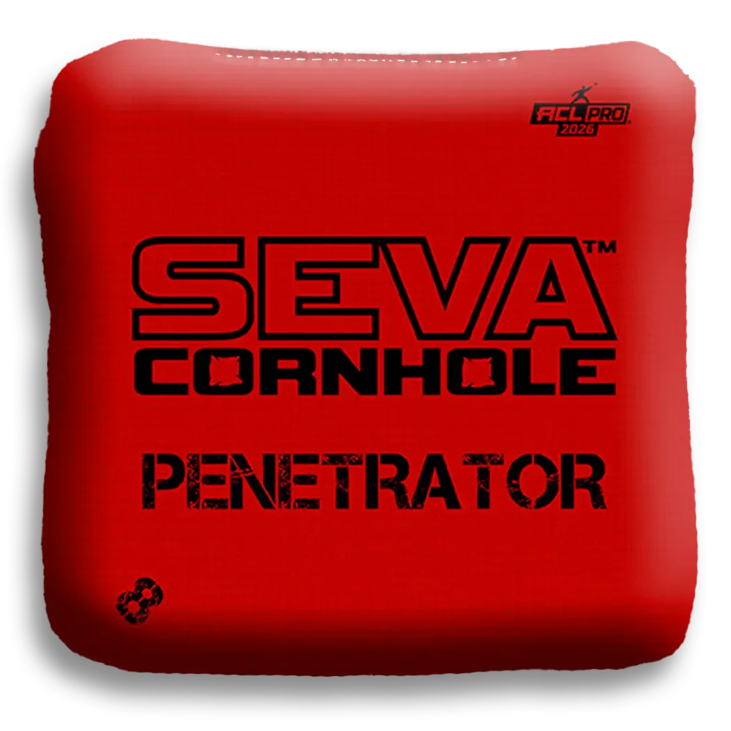 SEVA Cornhole - Penetrator - Broadcast Approved Edition - Set of 4 Cornhole bags