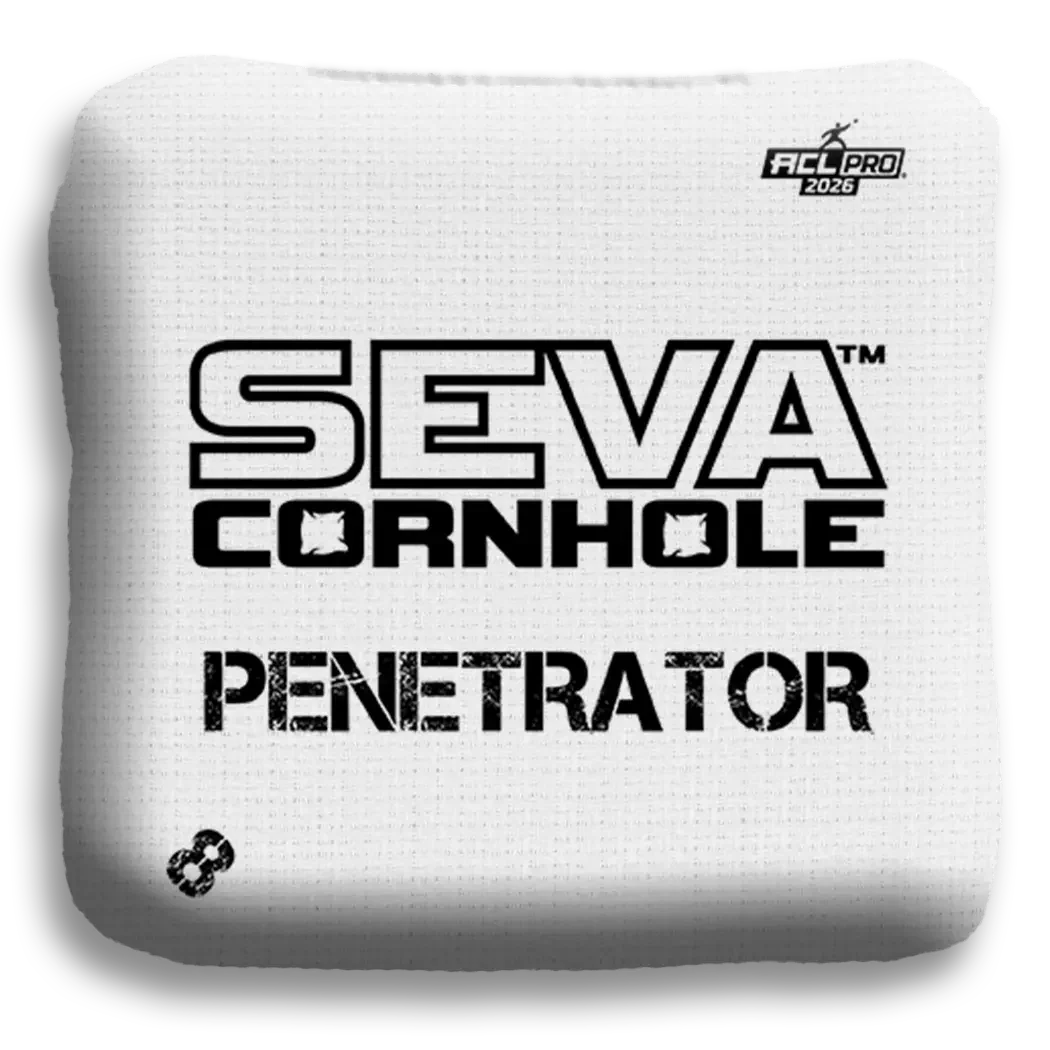 SEVA Cornhole - Penetrator - Broadcast Approved Edition - Set of 4 Cornhole bags