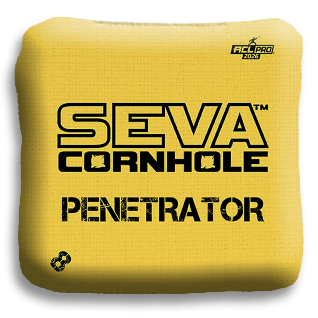 SEVA Cornhole - Penetrator - Broadcast Approved Edition - Set of 4 Cornhole bags