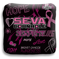 SEVA Cornhole - Breast Cancer Awareness Special Edition - Set of 4 Cornhole bags