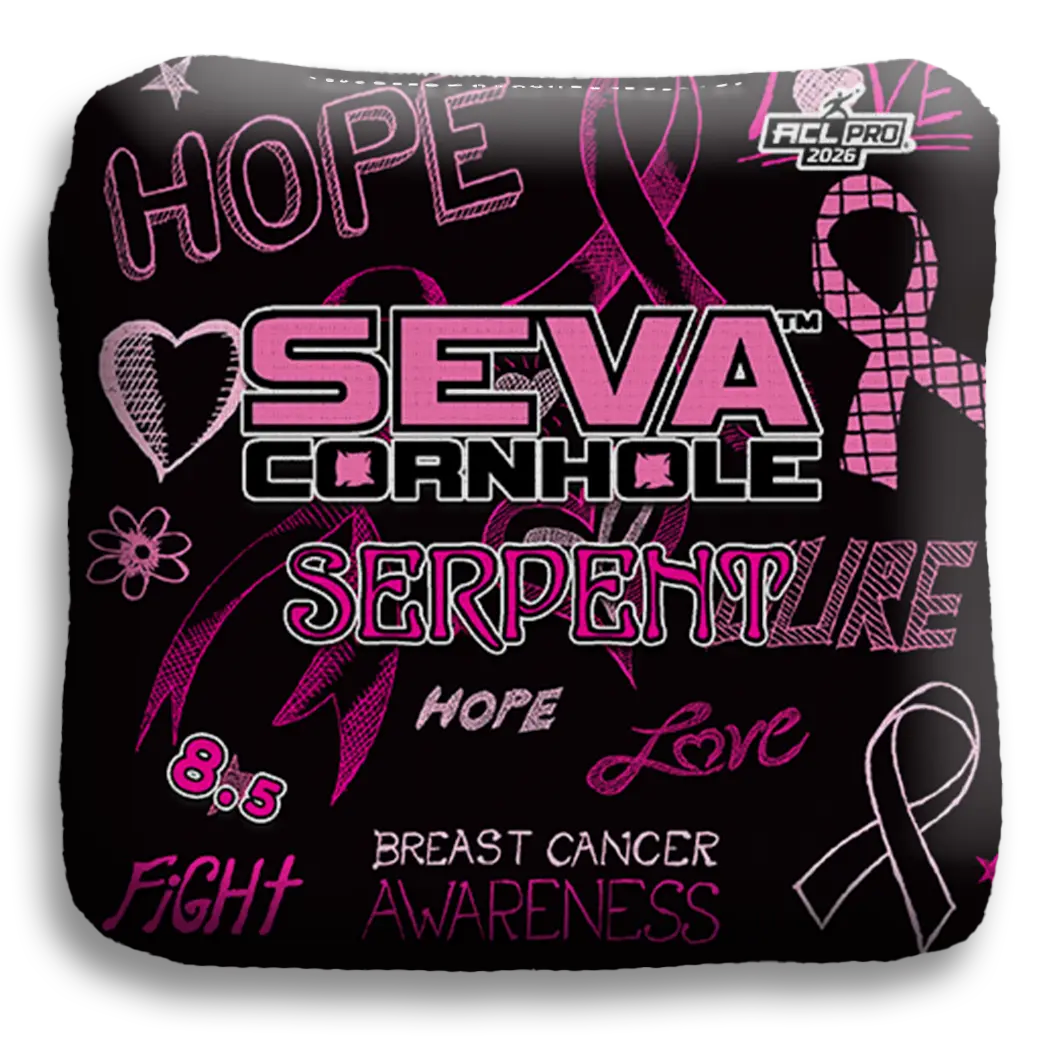 SEVA Cornhole - Breast Cancer Awareness Special Edition - Set of 4 Cornhole bags