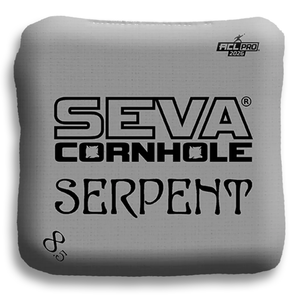 SEVA Cornhole - Serpent - Broadcast Approved Edition - Set of 4 Cornhole bags