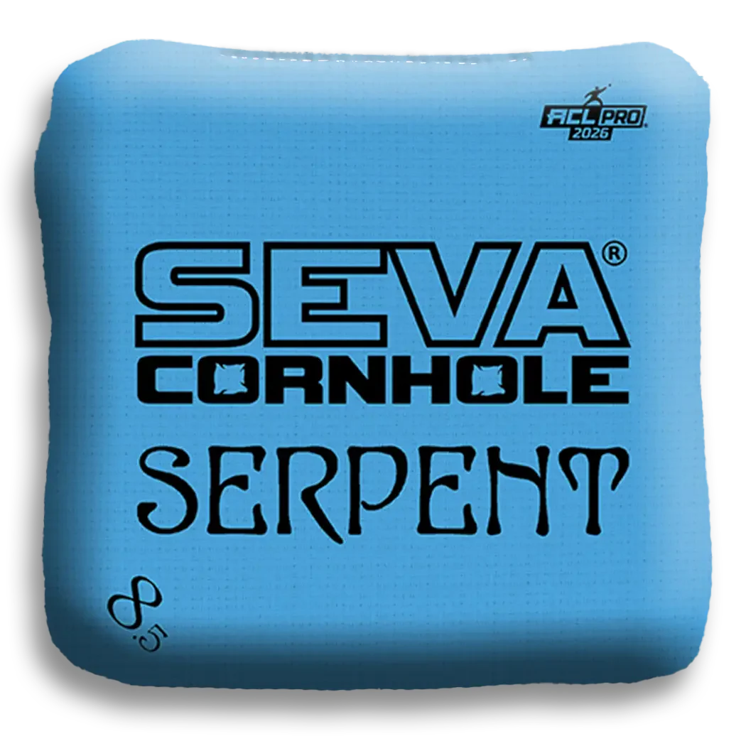 SEVA Cornhole - Serpent - Broadcast Approved Edition - Set of 4 Cornhole bags