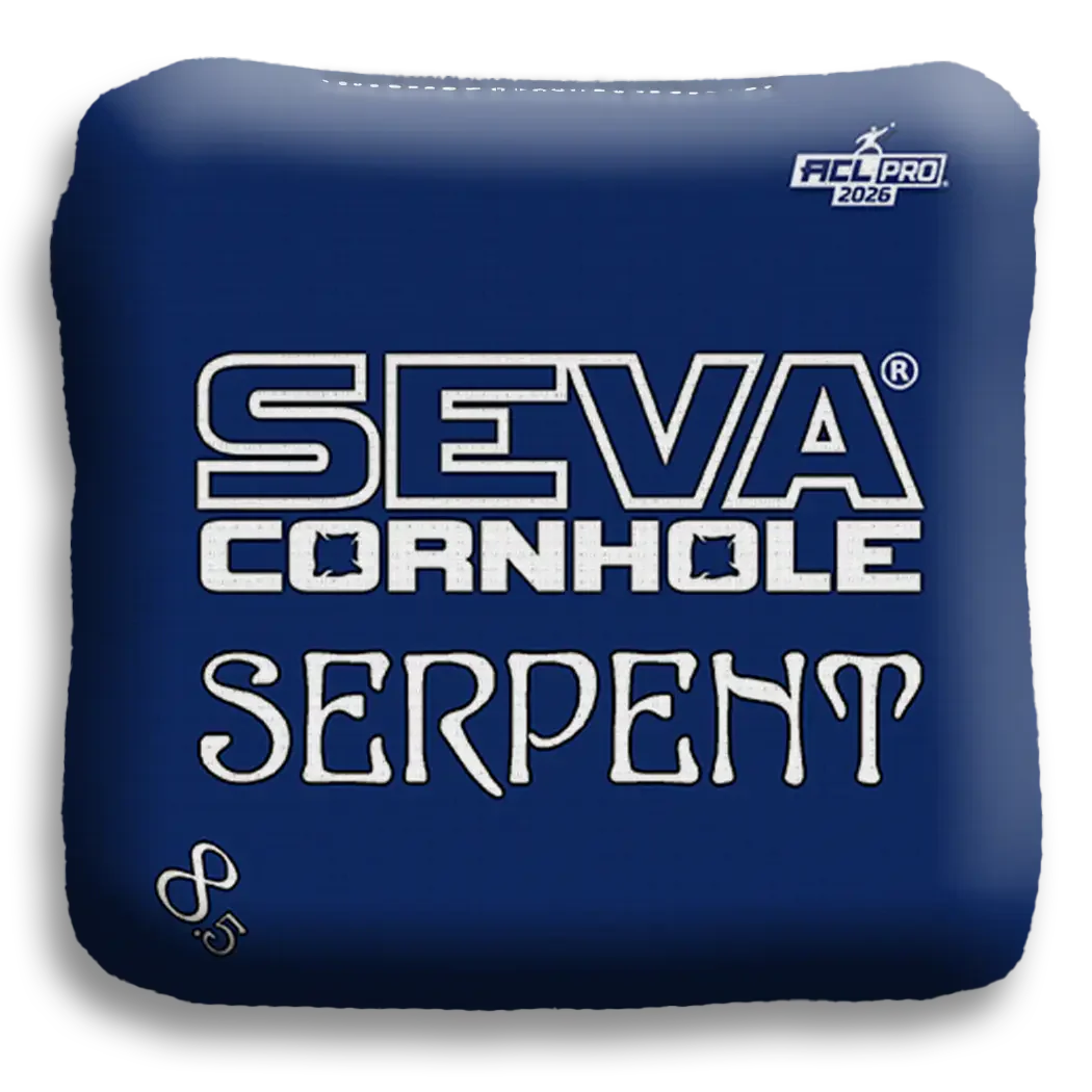 SEVA Cornhole - Serpent - Broadcast Approved Edition - Set of 4 Cornhole bags