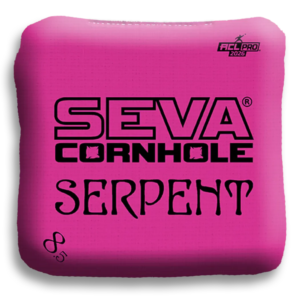 SEVA Cornhole - Serpent - Broadcast Approved Edition - Set of 4 Cornhole bags