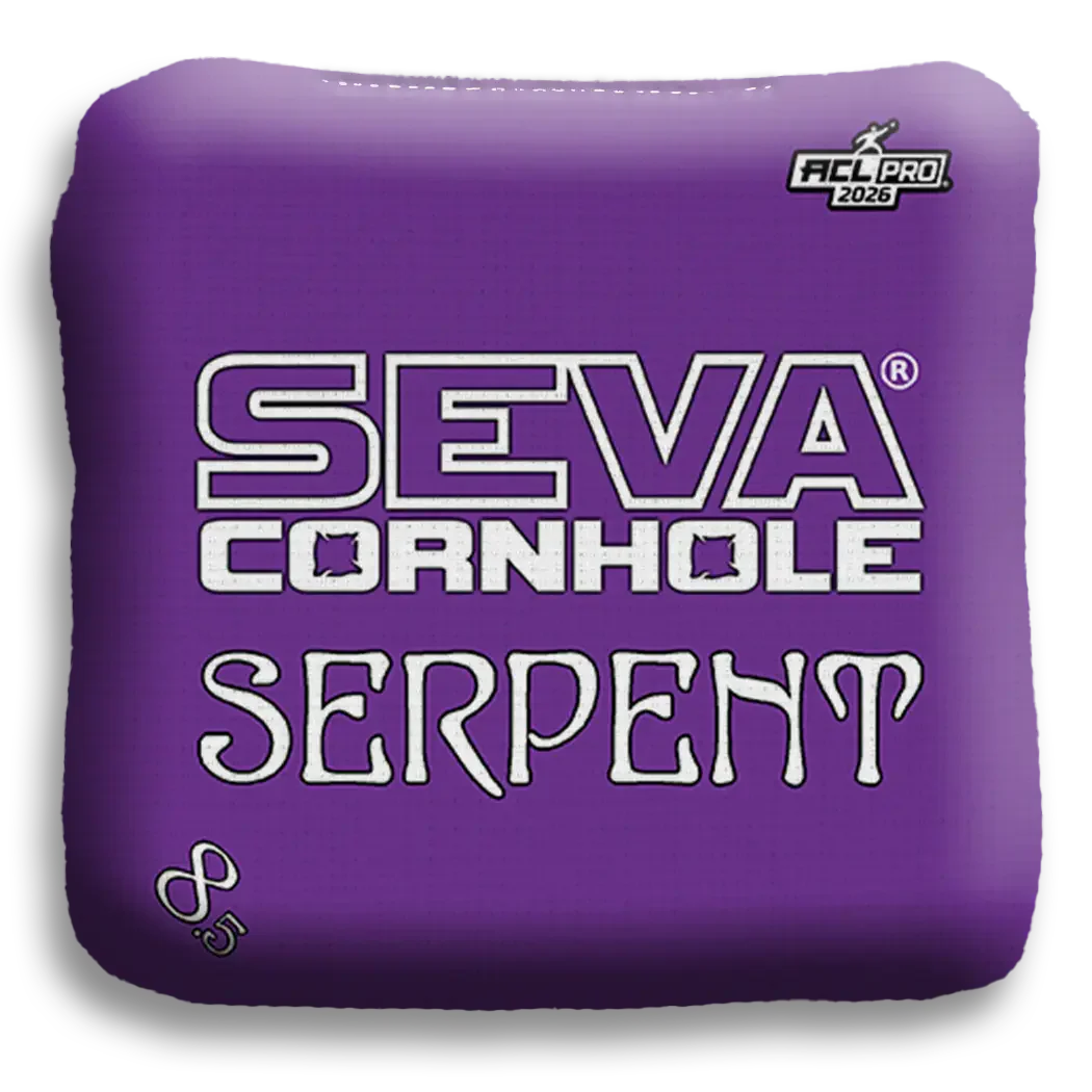 SEVA Cornhole - Serpent - Broadcast Approved Edition - Set of 4 Cornhole bags