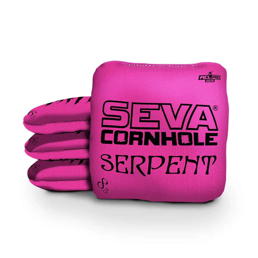 SEVA Cornhole - Serpent - Broadcast Approved Edition - Set of 4 Cornhole bags