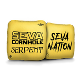 SEVA Cornhole - Serpent - Broadcast Approved Edition - Set of 4 Cornhole bags