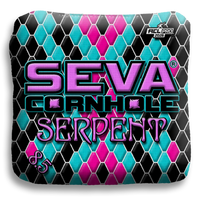 SEVA Cornhole - Serpent - Scales - Set of 4 Bags