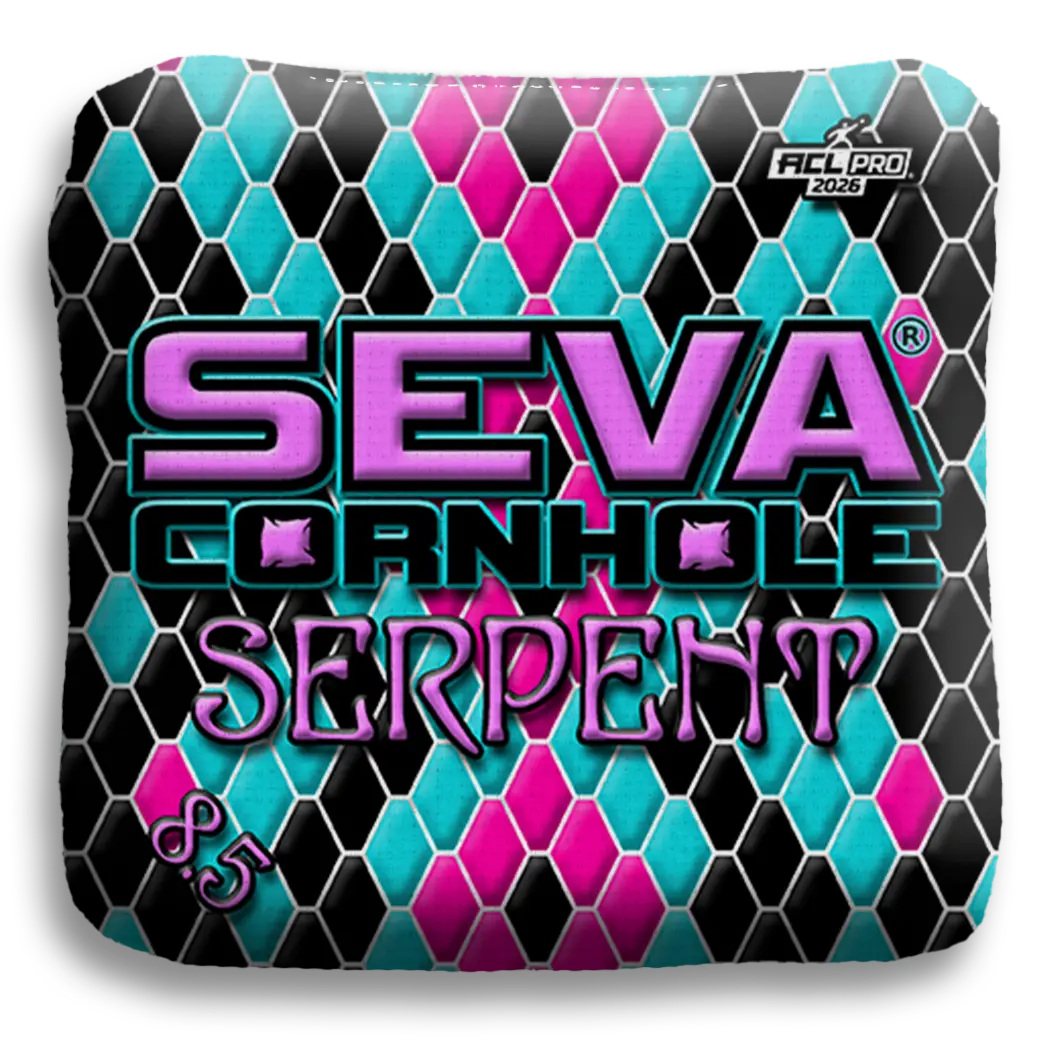 SEVA Cornhole - Serpent - Scales - Set of 4 Bags