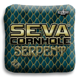 SEVA Cornhole - Serpent - Scales - Set of 4 Bags