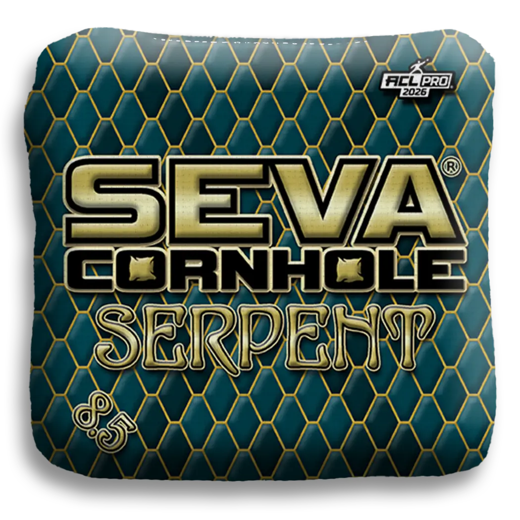 SEVA Cornhole - Serpent - Scales - Set of 4 Bags