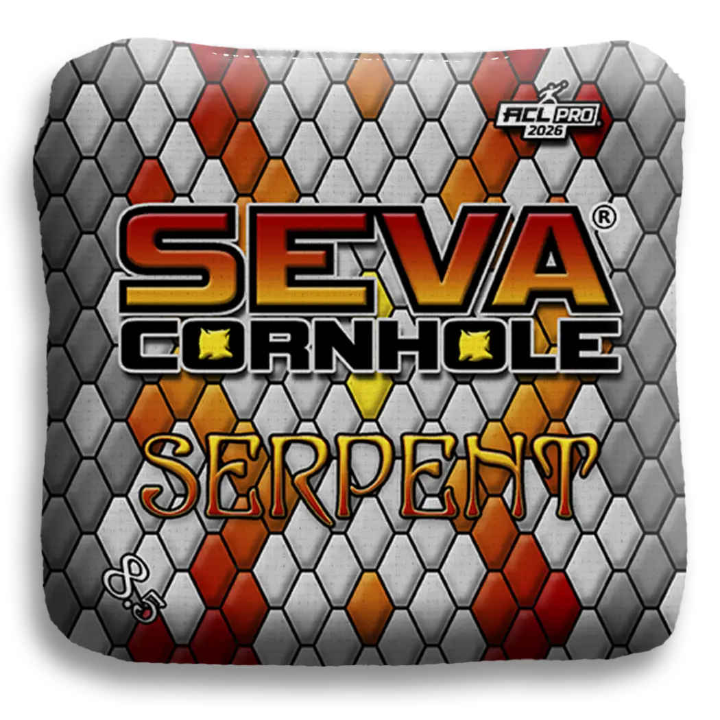 SEVA Cornhole - Serpent - Scales - Set of 4 Bags