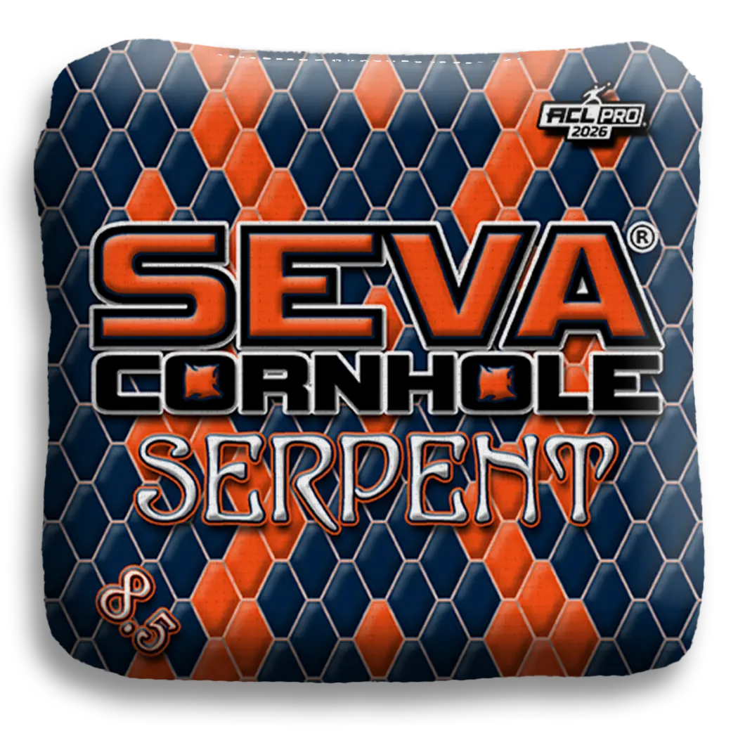 SEVA Cornhole - Serpent - Scales - Set of 4 Bags