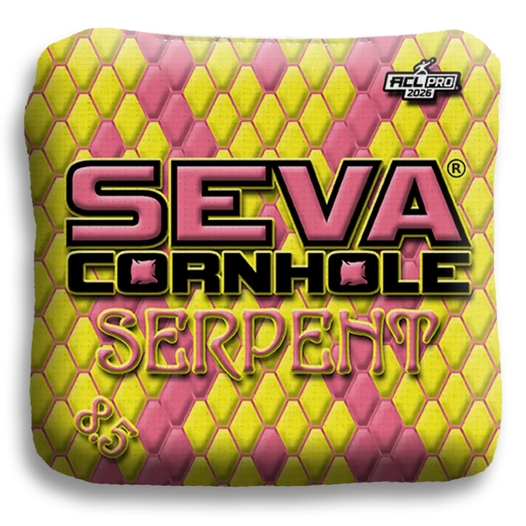 SEVA Cornhole - Serpent - Scales - Set of 4 Bags
