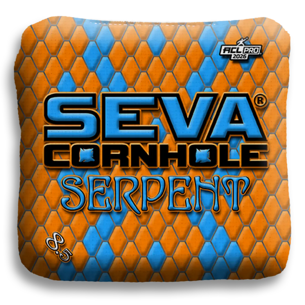 SEVA Cornhole - Serpent - Scales - Set of 4 Bags