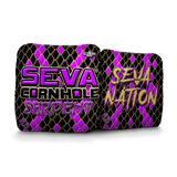 SEVA Cornhole - Serpent - Scales - Set of 4 Bags