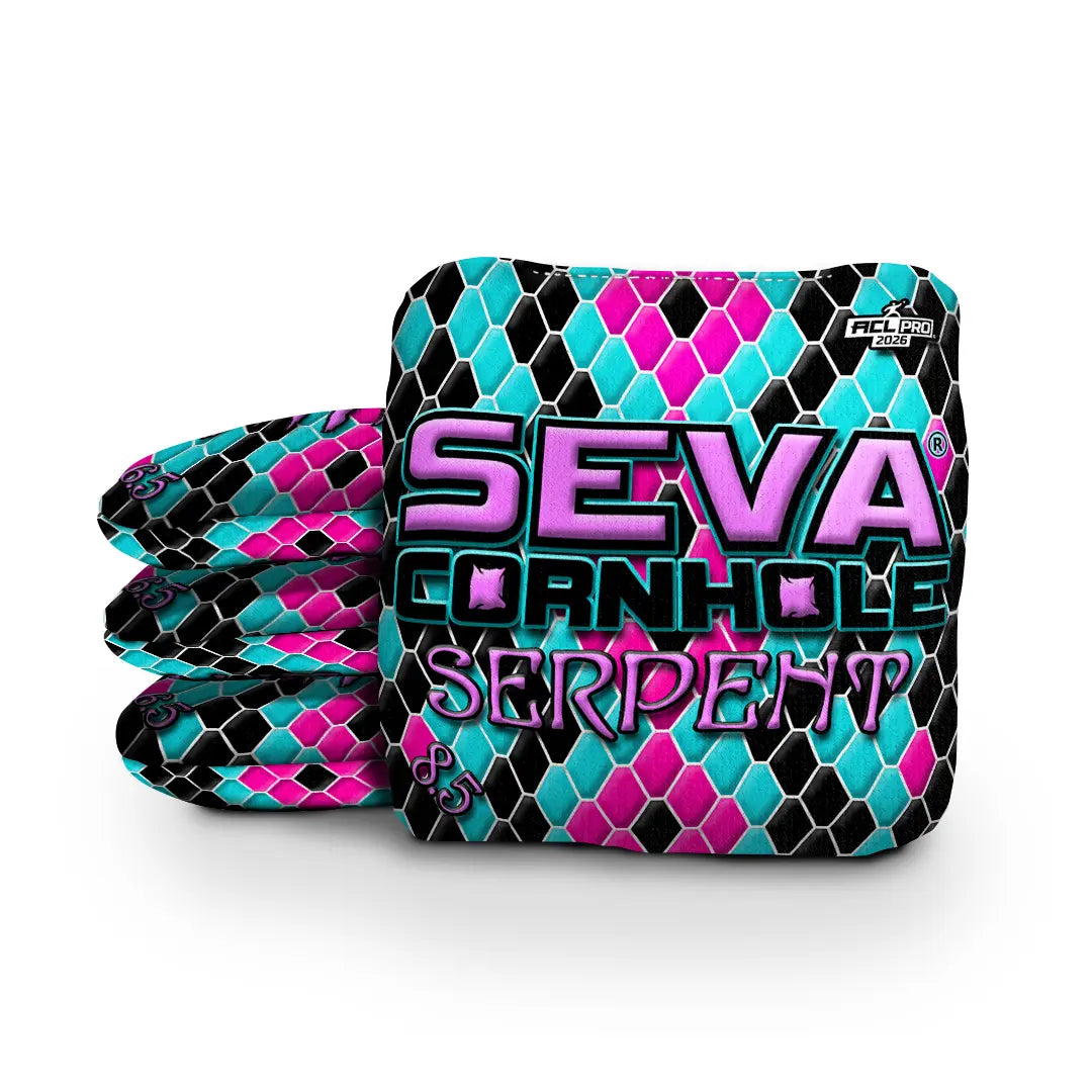 SEVA Cornhole - Serpent - Scales - Set of 4 Bags