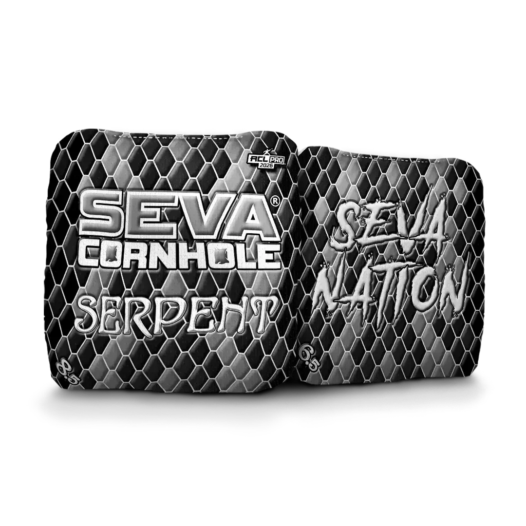 SEVA Cornhole - Serpent - Scales - Set of 4 Bags