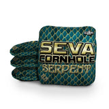 SEVA Cornhole - Serpent - Scales - Set of 4 Bags