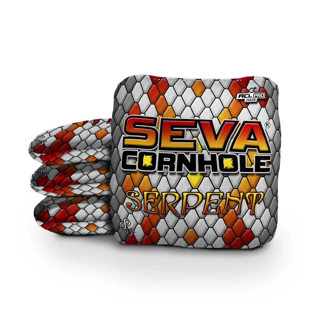 SEVA Cornhole - Serpent - Scales - Set of 4 Bags