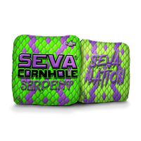 SEVA Cornhole - Serpent - Scales - Set of 4 Bags